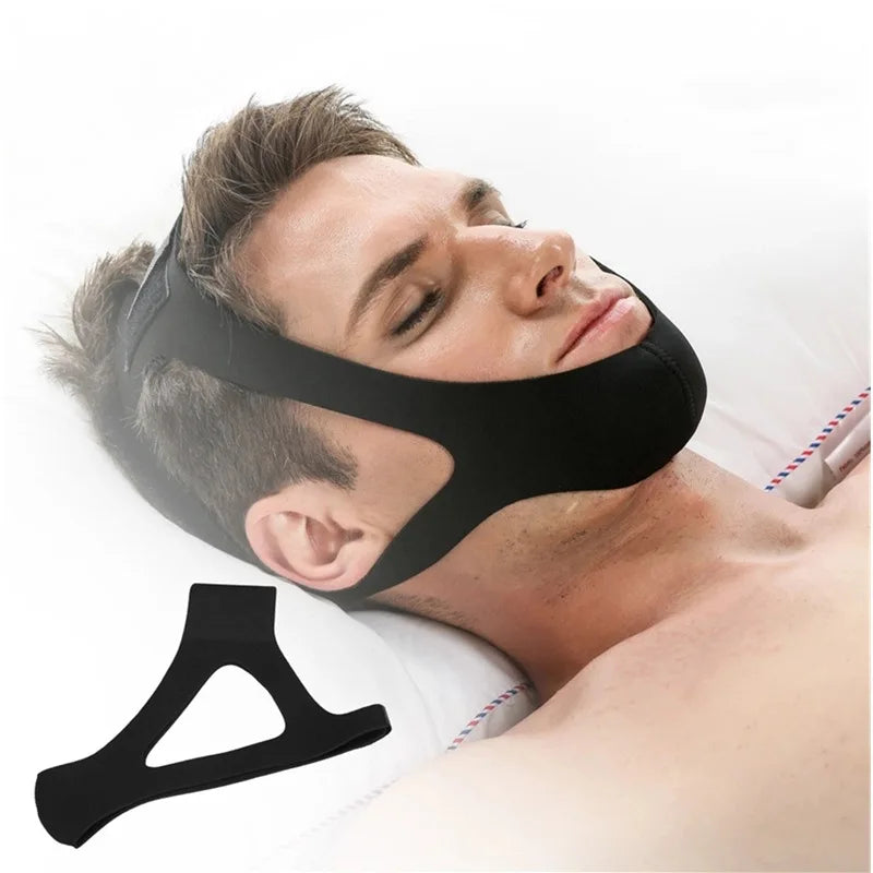 Snore Stop Chin Strap for Peaceful Sleep