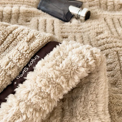 Soft Fleece Autumn/Winter Blanket for Bed and Sofa
